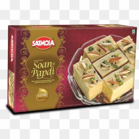 Soan Papdi Box Design, HD Png Download - diwali sweets png