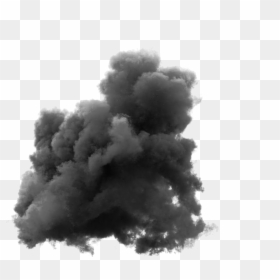 Black Mushroom Cloud Png Download - Black Smoke Cloud Transparent, Png Download - cloud effect png
