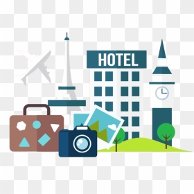 Hotel Clipart - Booking Hotel Png, Transparent Png - hotel clipart png