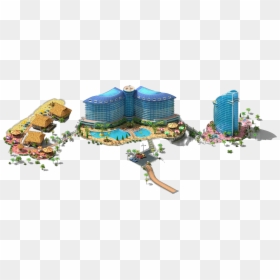 Hotel Png Transparent Picture - Hotel Resort Clipart, Png Download - hotel clipart png