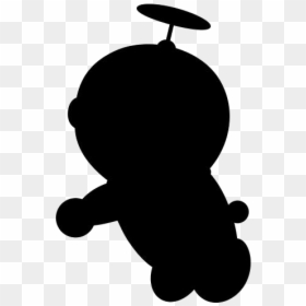 Doraemon Png Transparent Images - Cowboy Standing Silhouette, Png Download - doraemon png image