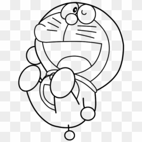 Doraemon Lineart Image Download - Doraemon, HD Png Download - doraemon png image