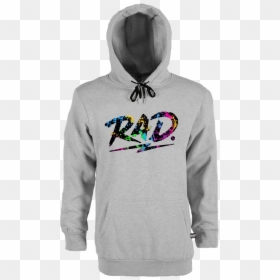 Rad - The Logo - Graffiti - Sweatshirt , Png Download - Skate Hoodie, Transparent Png - rad png