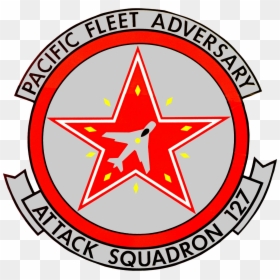Attack Squadron 127 Insignia, 1984 - Vfa 127, HD Png Download - attack png