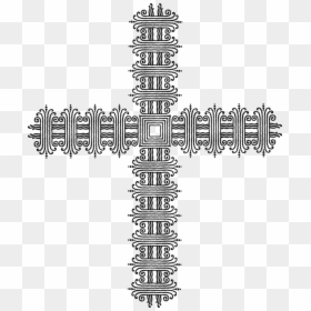 Cross Decoration Decorative Divider Geometric Ornament - Calligraphy, HD Png Download - decorative dividers png