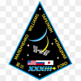 Iss Expedition 33 Patch - Sunita Williams Expedition 33, HD Png Download - iss png