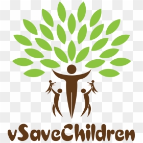 Vsavechildren Logo, HD Png Download - donate now button png