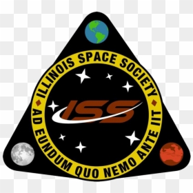 Chapter Iss Logo - Illinois Space Society Logo, HD Png Download - iss png