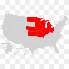 Usa Clipart Region - Death Penalty States, HD Png Download - blank us map png