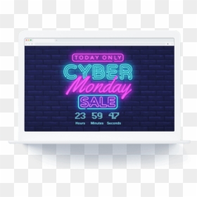 Justuno Cyber Monday Promotion - Led Display, HD Png Download - holiday sale png