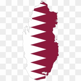 Borders Country Flag Free Photo - Qatar Map Outline With Flag, HD Png Download - out line borders png