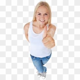 Olympus Education - Girl Standing Smile Png, Transparent Png - education girl png