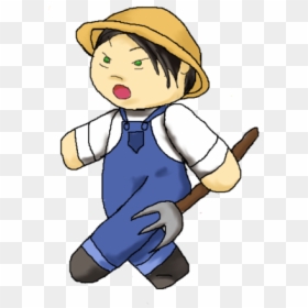 Farmer Drawing Animated - Angry Farmer Transparent, HD Png Download - farmer png images