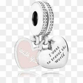 Pandora 791717cz Travel Together Forever Charm, HD Png Download - together forever png