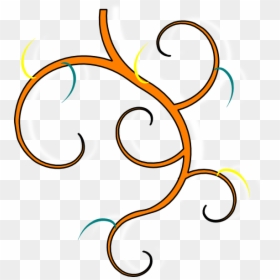 Branch Svg Clip Arts - Swirl Design, HD Png Download - branch icon png