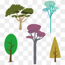 Vector Trees Cdr - Illustration, HD Png Download - branch icon png