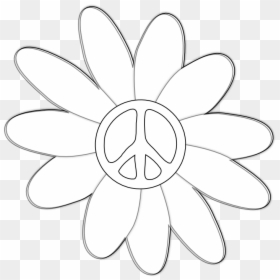 Transparent White Peace Sign Png - Стандартные Примитивы В 3ds Max, Png Download - flower symbol png