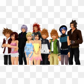 Kingdom Hearts Друзья Are Power Together Forever - Kingdom Hearts All Together, HD Png Download - together forever png