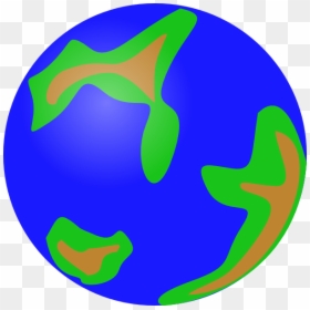 Globe Green 3d Graphic Clip Art - Earth Clip Art, HD Png Download - 3d world globe png