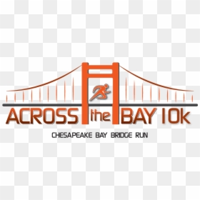 Across The Bay 10k Logo, HD Png Download - bay bridge png