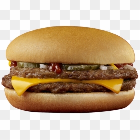 Cheeseburger Hamburger Fast Food Mcdonalds Chicken - Mcdonald The Cheapest Burger, HD Png Download - mcdonalds burger png