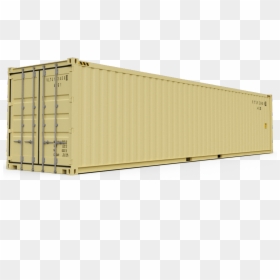 40 Feet Container Png, Transparent Png - shipping container png