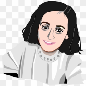 Anne Frank Diary Clipart , Png Download - Anna Frank Cartoon Png, Transparent Png - anne frank png