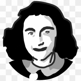 Animated Educational Site For Kids - Anne Frank Face Transparent Background, HD Png Download - anne frank png
