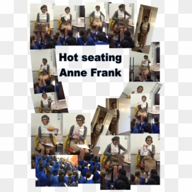 Collage, HD Png Download - anne frank png