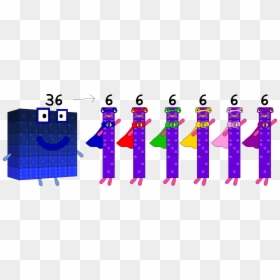 Numberblocks Arifmetix, HD Png Download - square root png