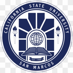 Cal State San Marcos Seal, HD Png Download - california state seal png