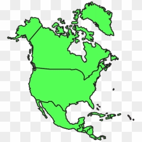 How To Set Use North Americaaaaaaaaaaaa Icon Png - Outline North America Map, Transparent Png - blank icon png
