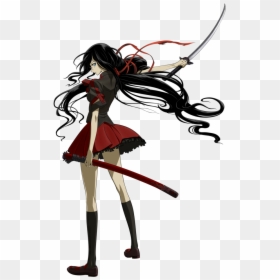 Saya Blood C Render Clipart , Png Download - Name Tag Anime Design, Transparent Png - c++ png
