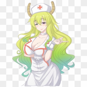 Miss Kobayashi's Dragon Mid Lucoa Fan Art, HD Png Download - lucoa png