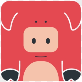 Creative Market Icon - Pig Square, HD Png Download - market icon png
