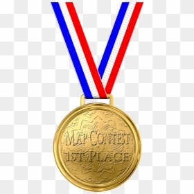 Gold Medal - Medal Png, Transparent Png - first place png