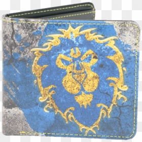Transparent World Of Warcraft - World Of Warcraft Alliance Wallet, HD Png Download - wow alliance logo png