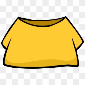 Transparent Yellow Shirt Png - Club Penguin Yellow Shirt, Png Download - roblox shirt png