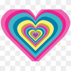 Gems Clipart Rainbow Heart Clip Art - Colorful Heart Clipart, HD Png Download - minecraft stick png