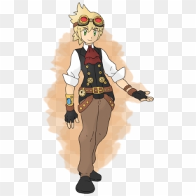 Pokemon Trainers Oc Male , Png Download - Blonde Male Pokemon Trainer, Transparent Png - pokemon trainers png