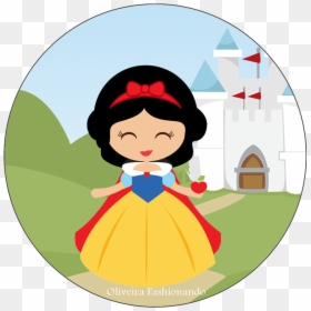 Snow White Cartoon Vector, HD Png Download - branca de neve png