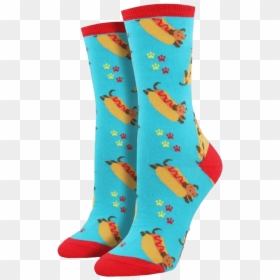 Weiner Dog Socks - Wiener Dog Socks, HD Png Download - weiner dog png