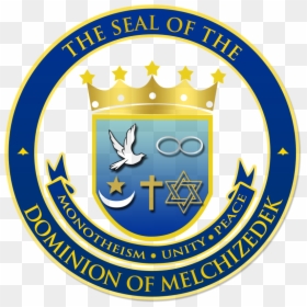 Clip Art File Official The Dominion - Dominion Of Melchizedek Seal, HD Png Download - cogic seal png