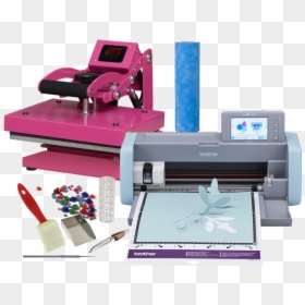 Pink Digital Heat Press, HD Png Download - craft supplies png