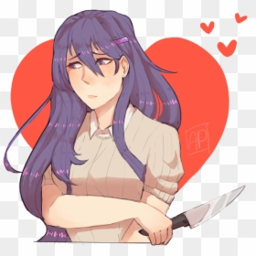 Cartoon, HD Png Download - ddlc yuri png