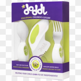 Doddl 3-piece Cutlery Set Lime Green - Doddl Cutlery, HD Png Download - hestia png