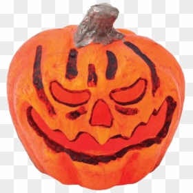 Bright Light Up Evil Halloween Pumpkin - Jack-o'-lantern, HD Png Download - evil pumpkin png