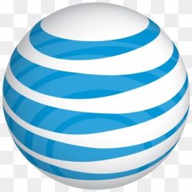 At&t Logo Brand - Blue And White Sphere Logo, HD Png Download - atat png