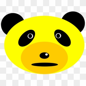 Yellow Panda, HD Png Download - rilakkuma face png