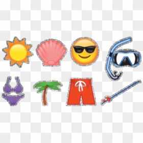 Beach Emoji Png, Transparent Png - beach emoji png